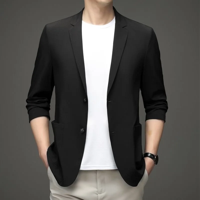 Men Formal Wear With Coat - New Summer Men Thin Blazers Business