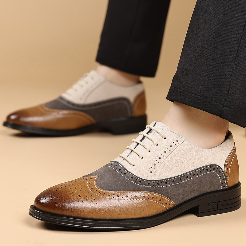 Men'S Luxury Formal Wear - Luxury Men Dress Shoes Retro Brogue