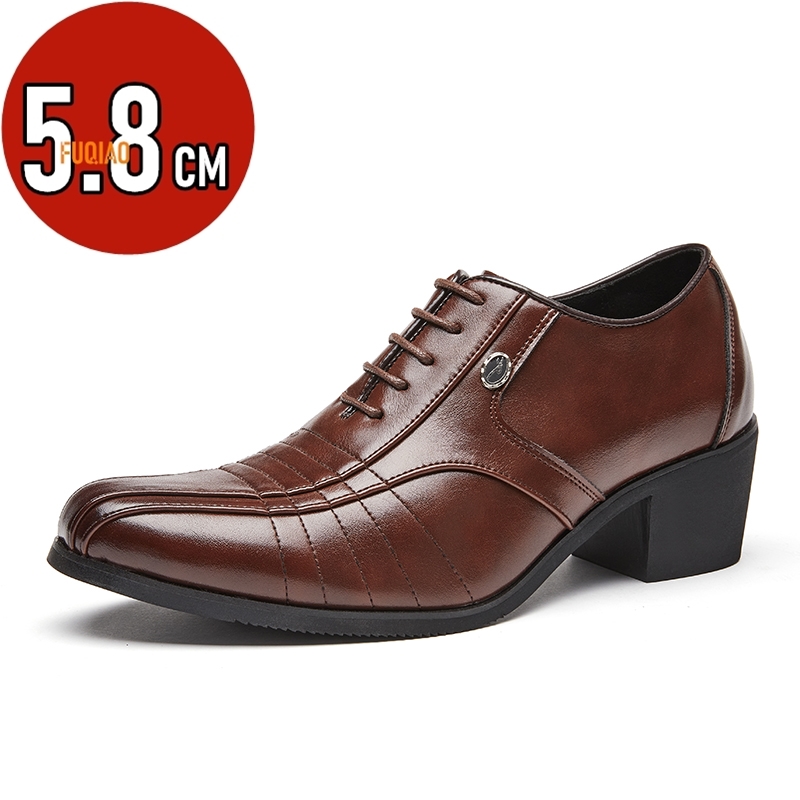 Men'S Luxury Formal Wear - Luxury High Heel Men's Shoes Fashion