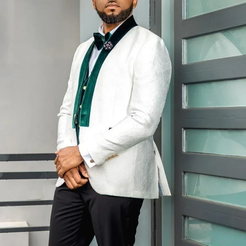 African Wedding Suits For Men  - Men Formal Wear Clothes recension och pris