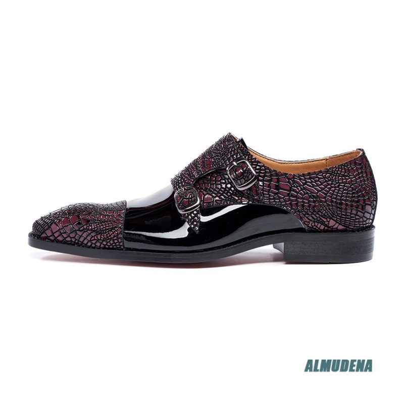 Retro Men Double Monk Strap Sh - Scale - Men Formals & Ethnic Wear recension och pris