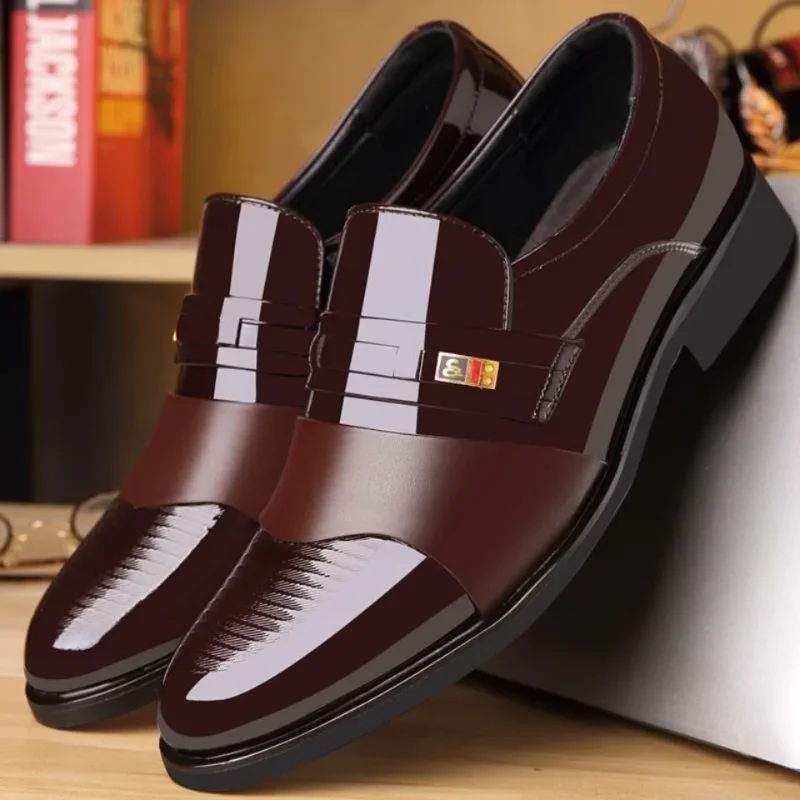 Leather Shoes for Men Wedding  - Men'S Luxury Formal Wear recension och pris