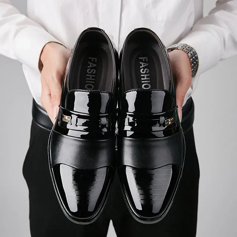 Leather Shoes for Men Wedding  - Men'S Luxury Formal Wear recension och pris