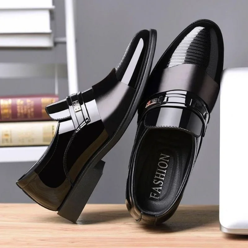 Leather Shoes for Men Wedding  - Men'S Luxury Formal Wear recension och pris