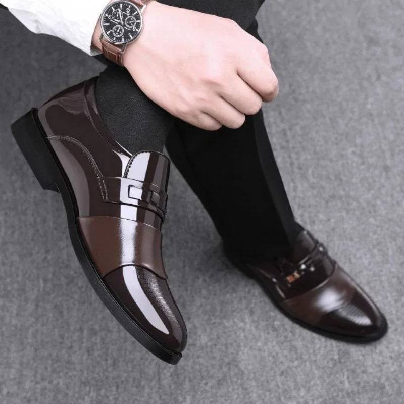 Leather Shoes for Men Wedding  - Men'S Luxury Formal Wear recension och pris
