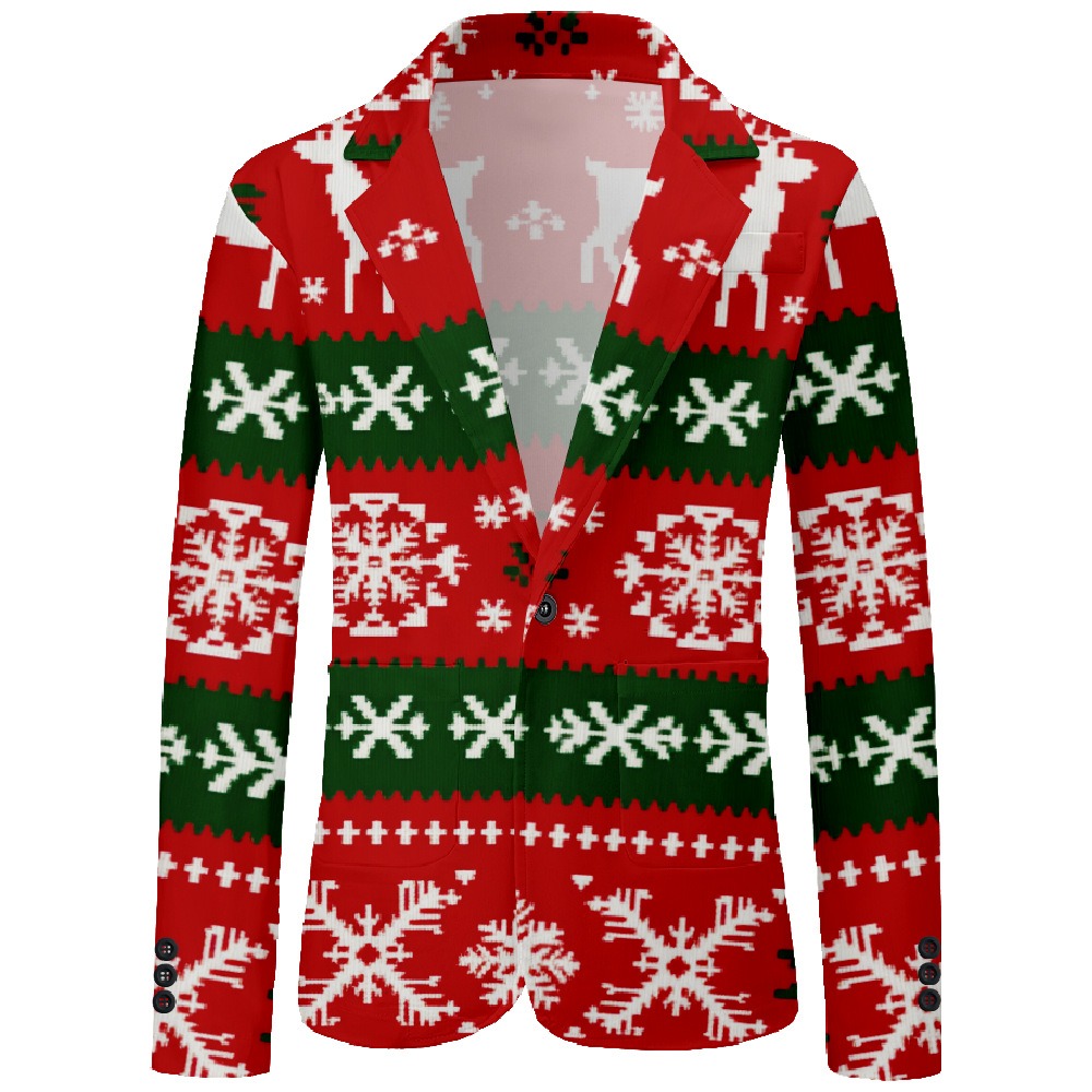 Men's Festive Xmas Casual Blaz - Men Formal Wear With Coat recension och pris