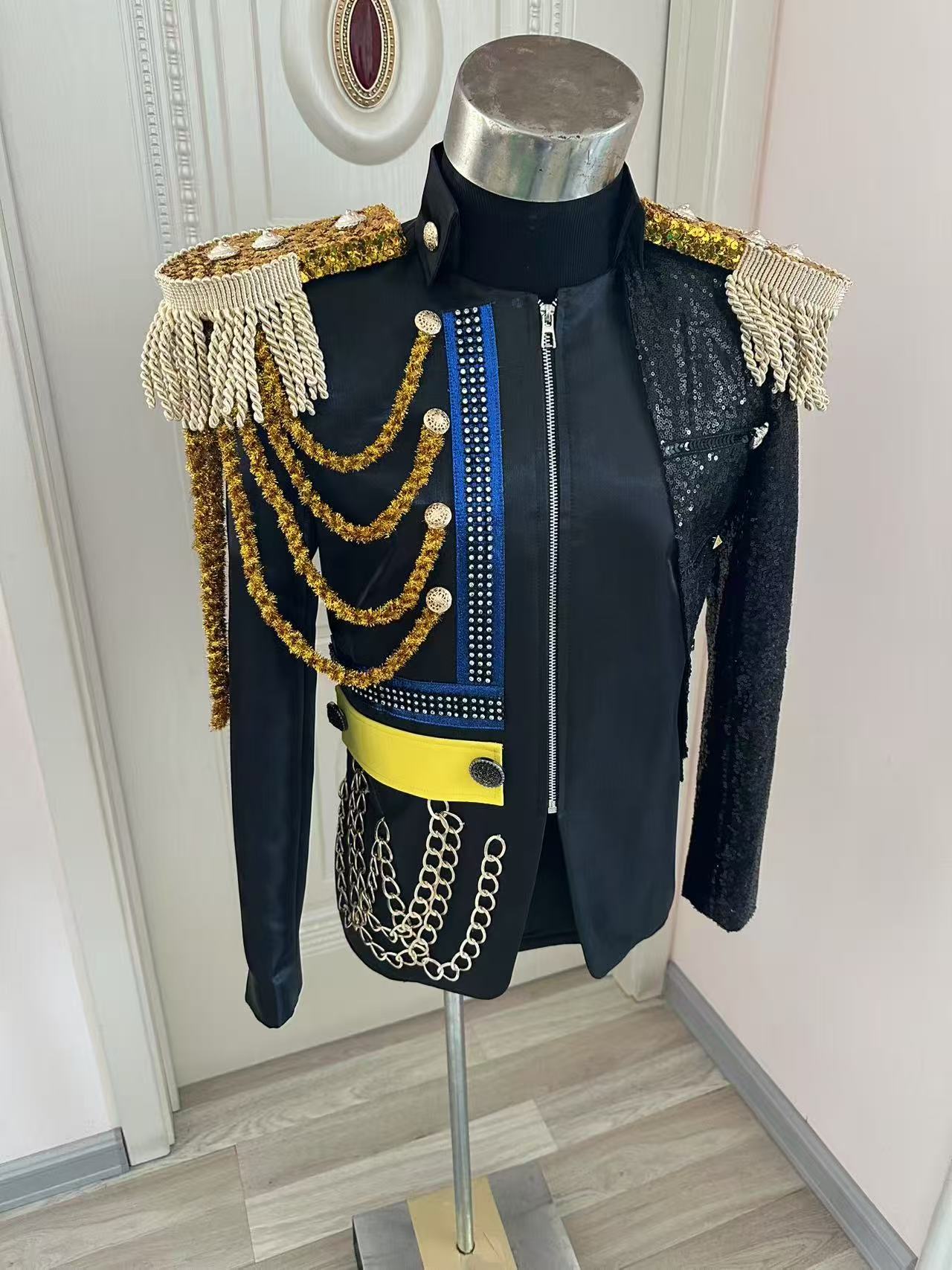 New Men Tassel Royal Jacket We - Men Formal Wear For Wedding recension och pris