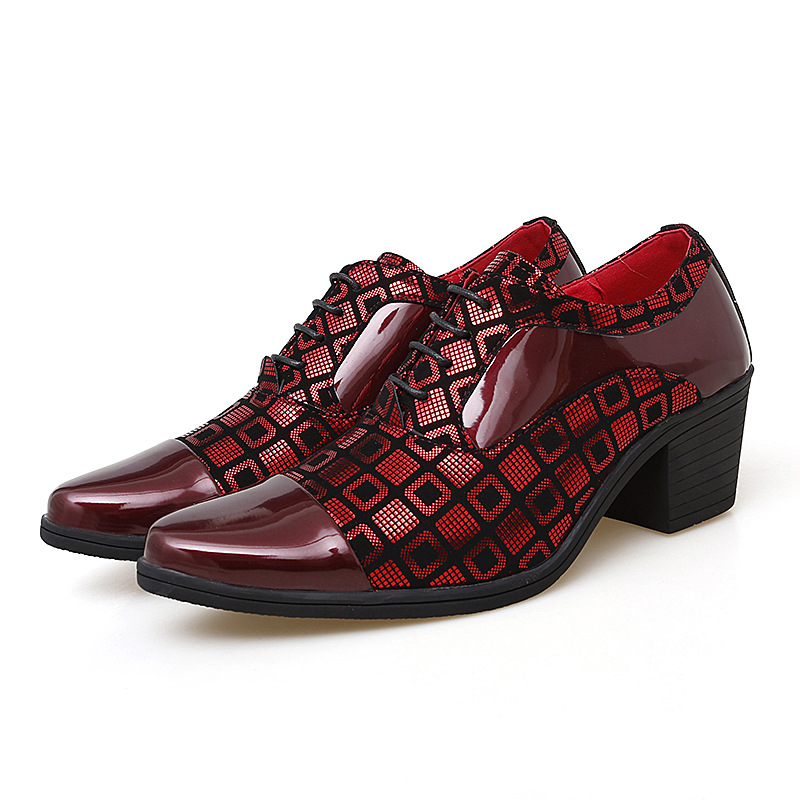 Men Formal Shoes High Heels Bu - Men'S Luxury Formal Wear recension och pris