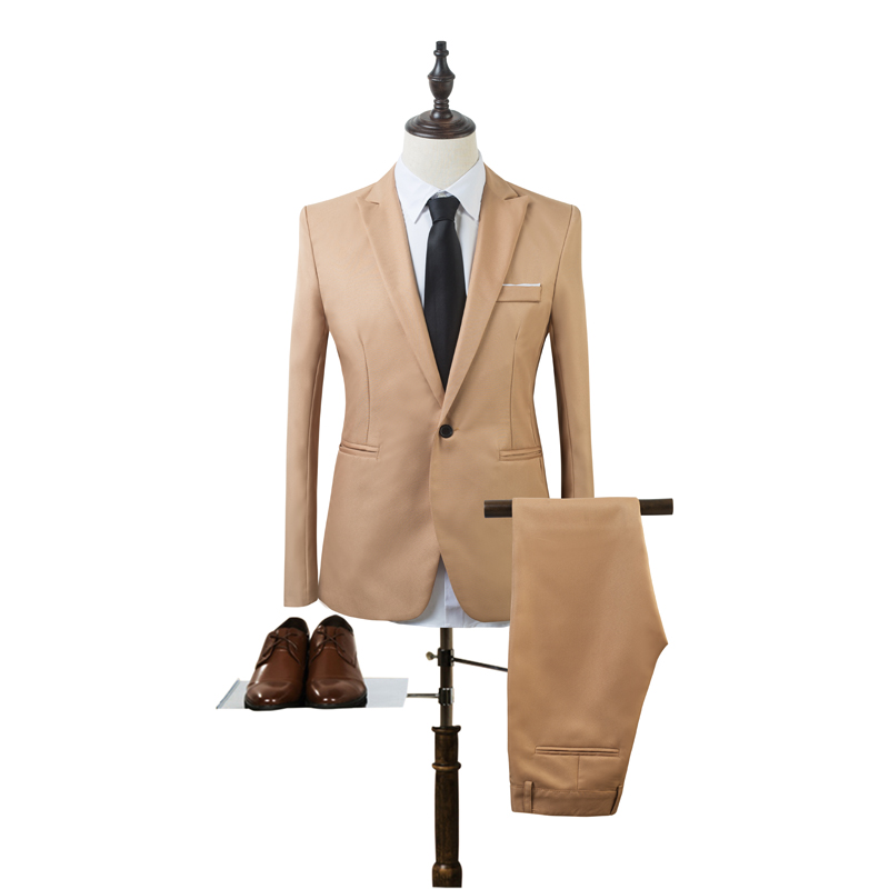 Business Casual Wedding Suit S - Men Formal Wear Clothes recension och pris