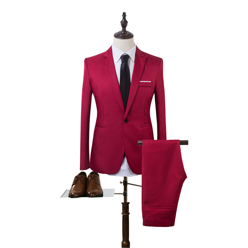 Business Casual Wedding Suit S - Men Formal Wear Clothes recension och pris