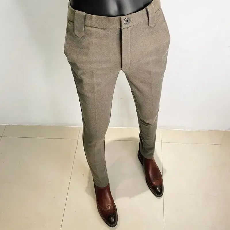 Autumn Winter Thickened Woolen - Men'S Formal Wear In Winter recension och pris