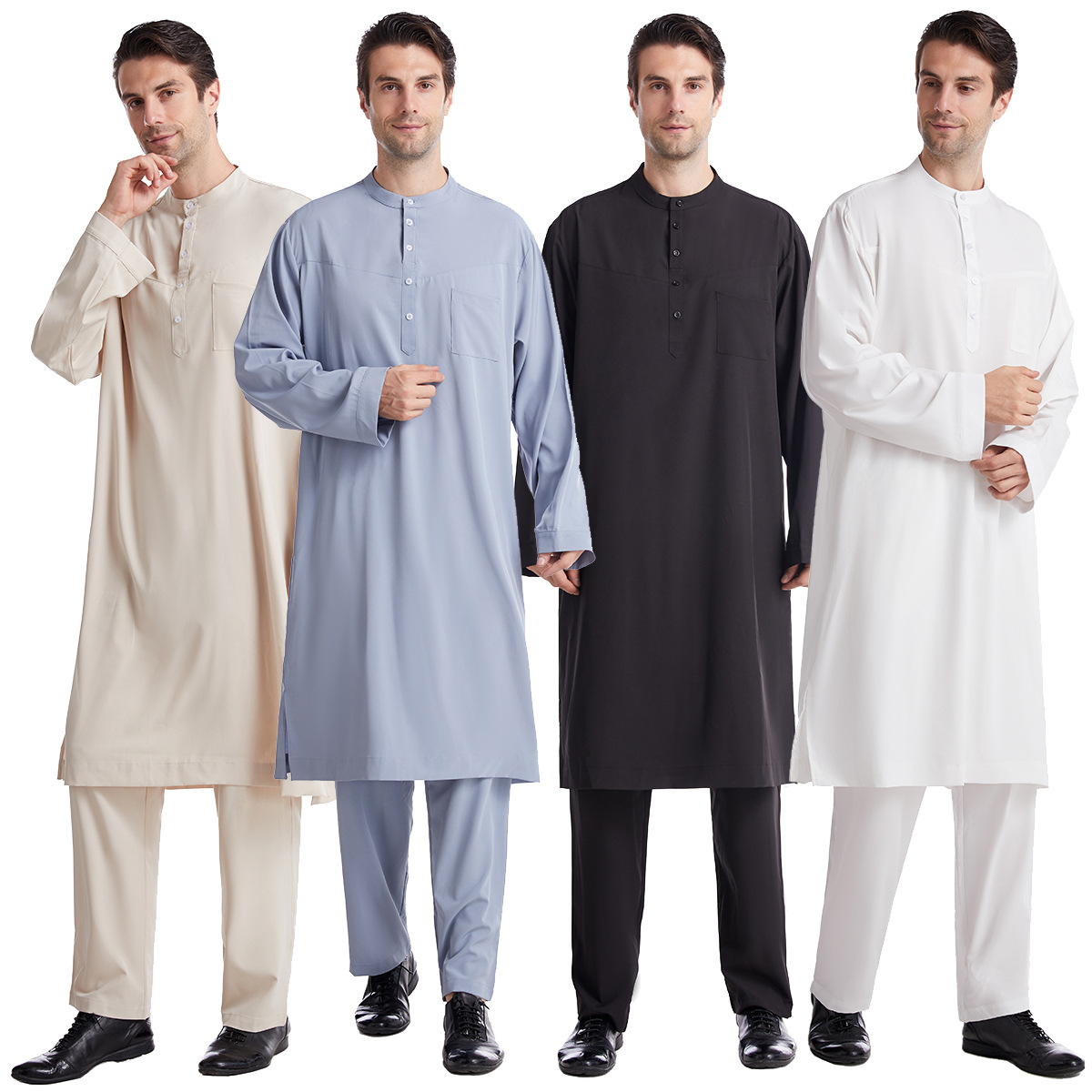 Muslim Men Jubba Thobe 2 Pice  - Men Formal Wear Dubai recension och pris