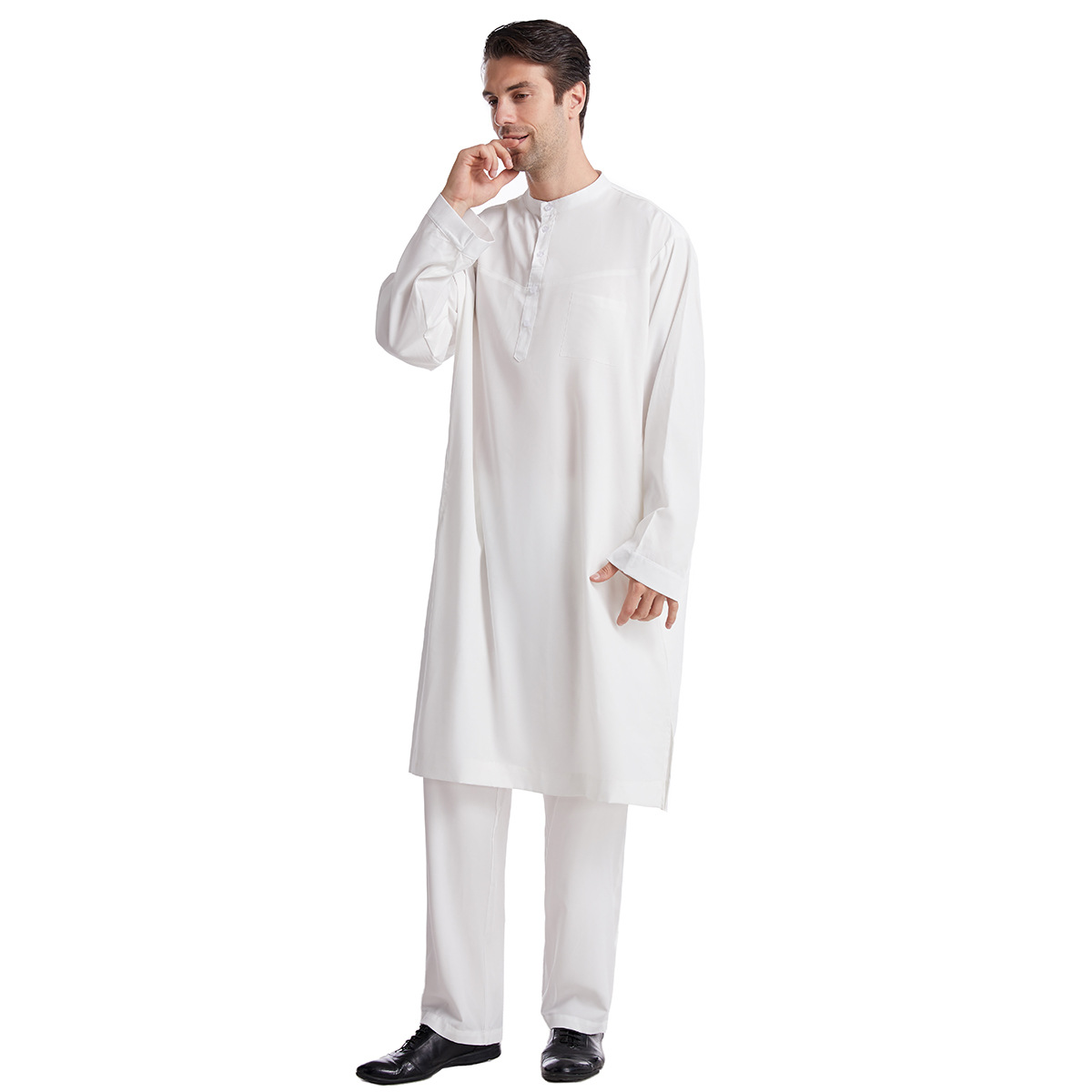 Muslim Men Jubba Thobe 2 Pice  - Men Formal Wear Dubai recension och pris