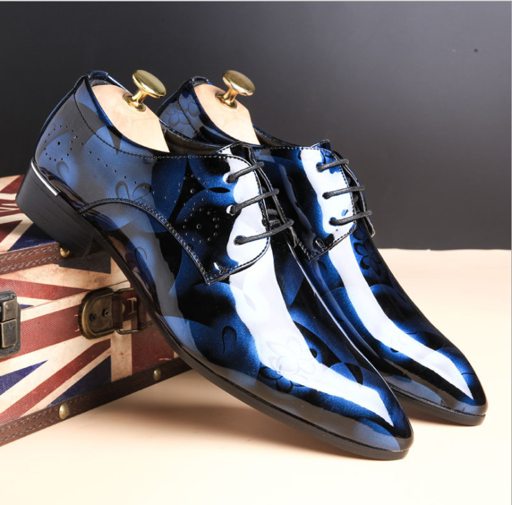 Office Men Dress Shoes Floral  - Men'S Luxury Formal Wear recension och pris