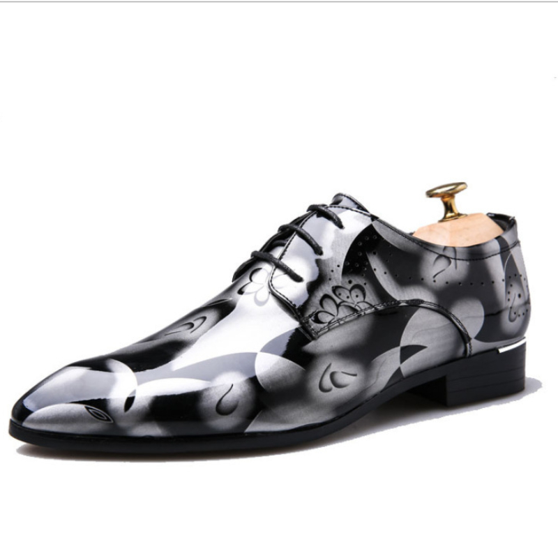 Office Men Dress Shoes Floral  - Men'S Luxury Formal Wear recension och pris
