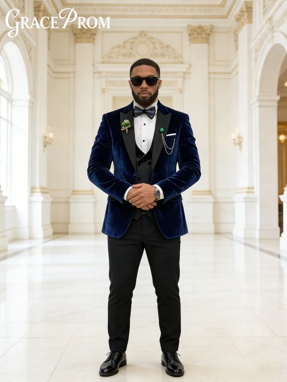 Luxurious Velvet Autumn Winter - Men'S Formal Wear In Winter recension och pris