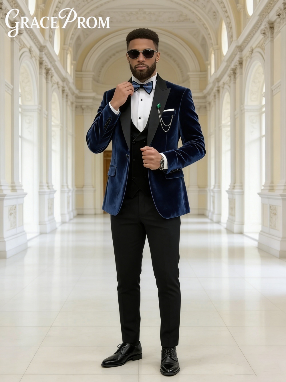 Luxurious Velvet Autumn Winter - Men'S Formal Wear In Winter recension och pris