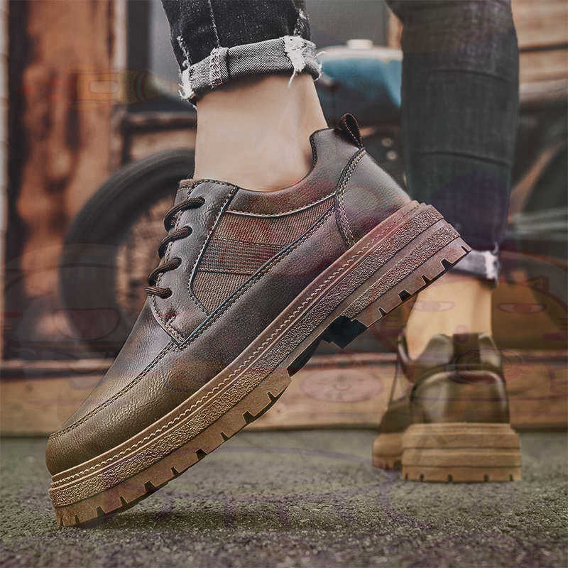 Dark Natural Leather Fashion T - Men'S Best Sneakers For Formal Wear recension och pris