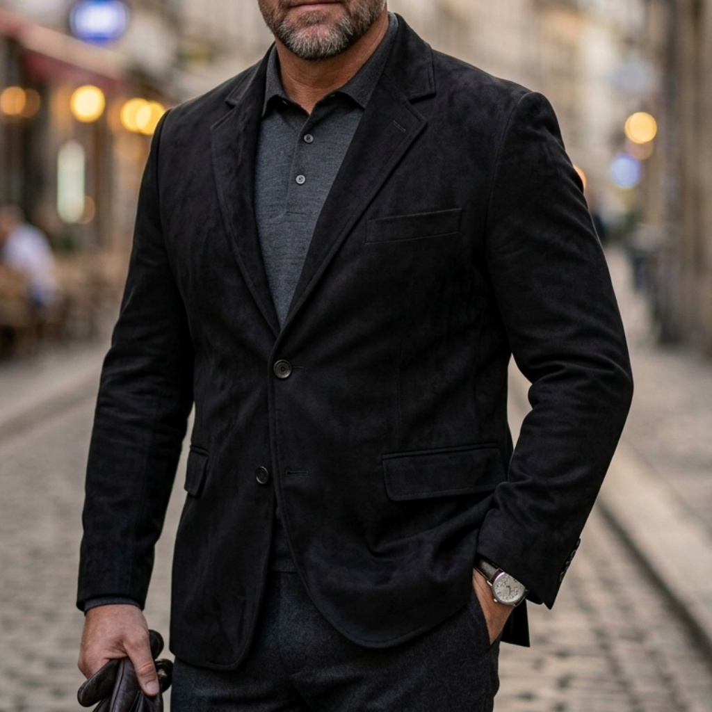 Men's Vintage Smart Casual Sue - Men'S Formal Wear In Winter recension och pris