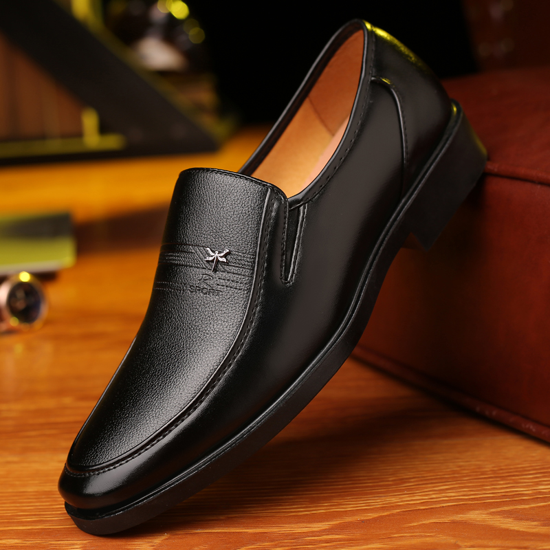 Leather Shoes Men's Business S - Men'S Luxury Formal Wear recension och pris