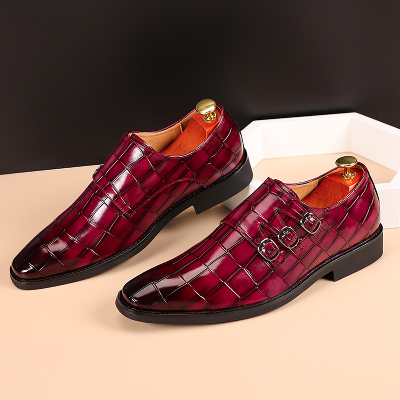 Slip on Dress Shoes Men Oxford - Men'S Luxury Formal Wear recension och pris