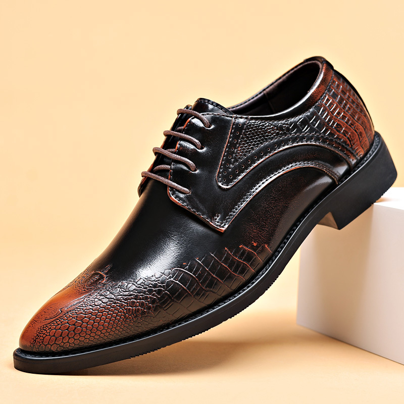 Men Dress Shoes Scale Pattern  - Scale - Men Formals & Ethnic Wear recension och pris