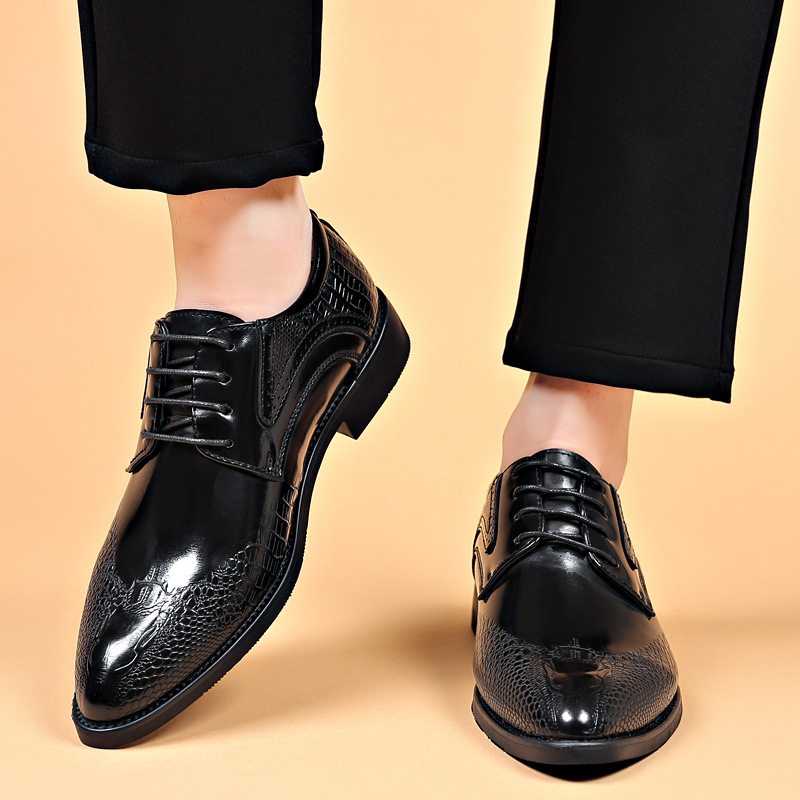 Men Dress Shoes Scale Pattern  - Scale - Men Formals & Ethnic Wear recension och pris