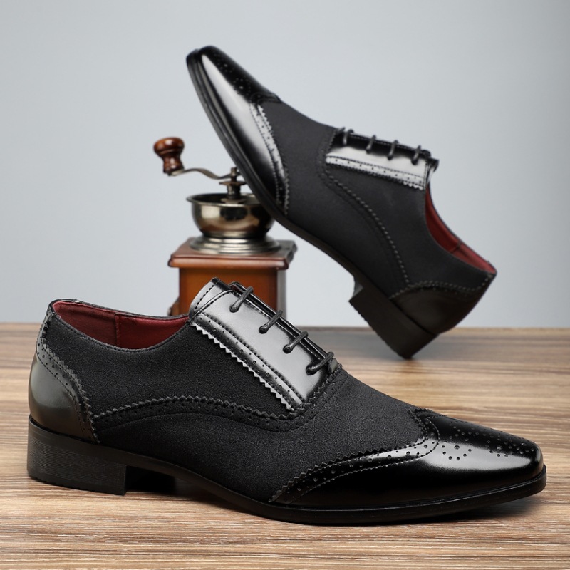 Mens Leather Shoes Classic Bla - Men'S Luxury Formal Wear recension och pris
