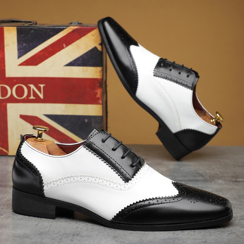 Mens Leather Shoes Classic Bla - Men'S Luxury Formal Wear recension och pris