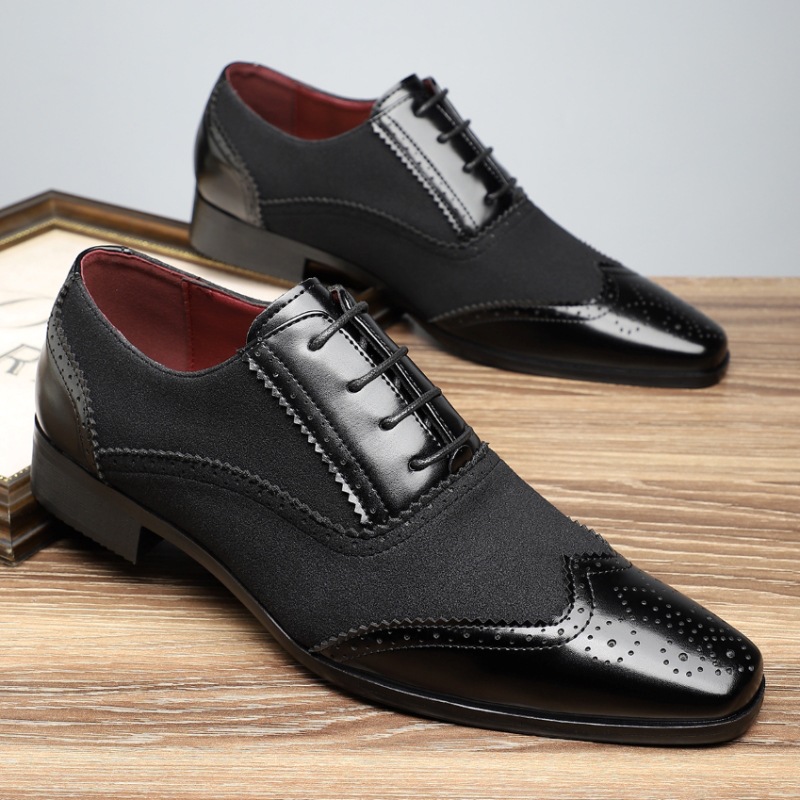 Mens Leather Shoes Classic Bla - Men'S Luxury Formal Wear recension och pris
