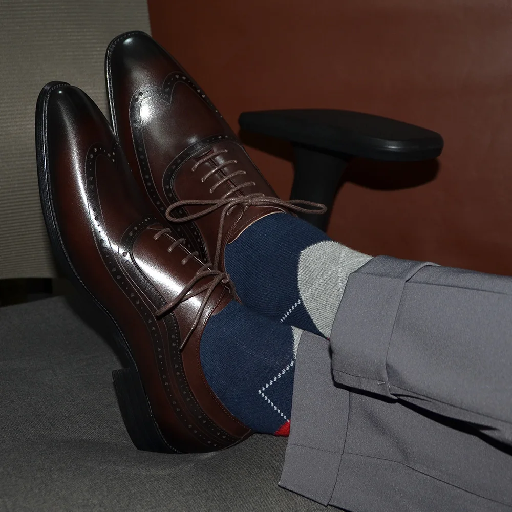 Luxury Mens Wingtip Oxford Dre - Men'S Luxury Formal Wear recension och pris