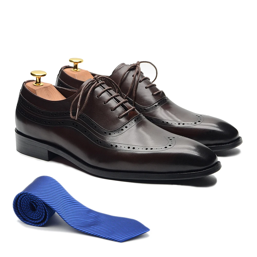 Luxury Mens Wingtip Oxford Dre - Men'S Luxury Formal Wear recension och pris