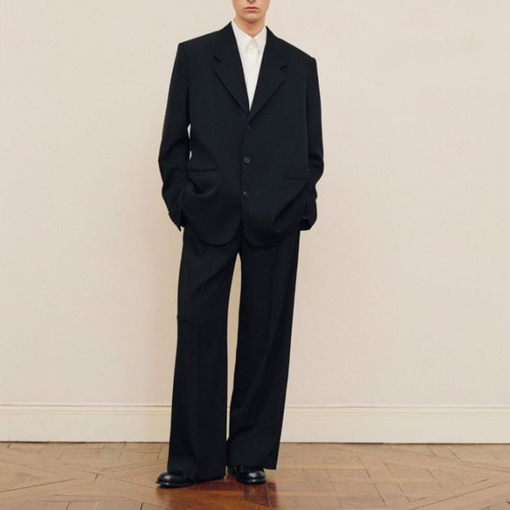 Men's Black Oversized Suit Set - Men Formal Wear For Wedding recension och pris