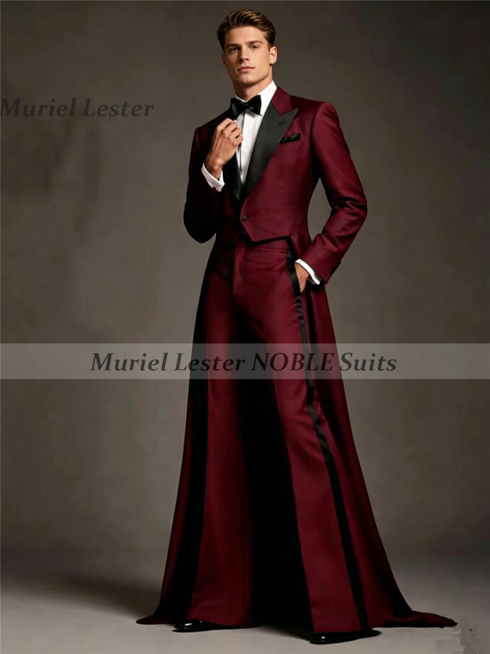 Unique Design Suit Men Long Bl - Men Formal Wear Dress recension och pris
