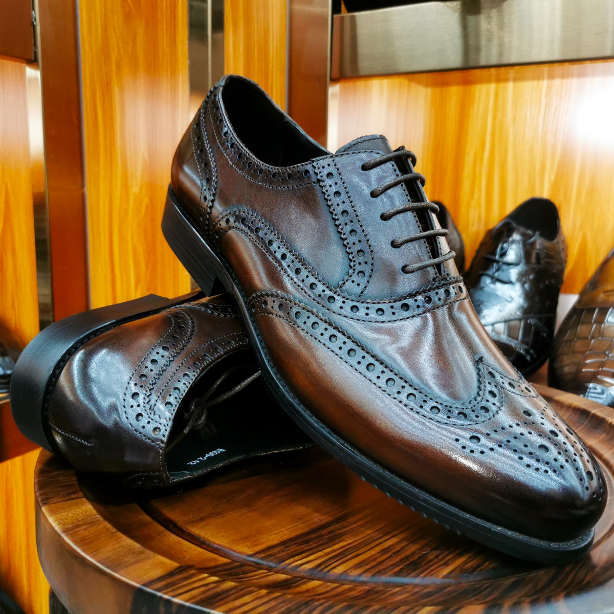 Luxury Men's Dress Shoes Genui - Men'S Luxury Formal Wear recension och pris