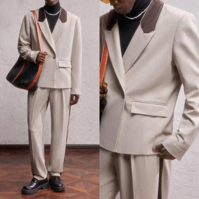 Simplicity Men Suit 2 Pieces J - Men'S Formal Wear In Winter recension och pris