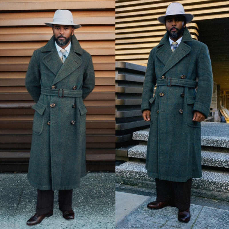 Graceful Men Overcoat 1 Piece  - Men'S Formal Wear In Winter recension och pris