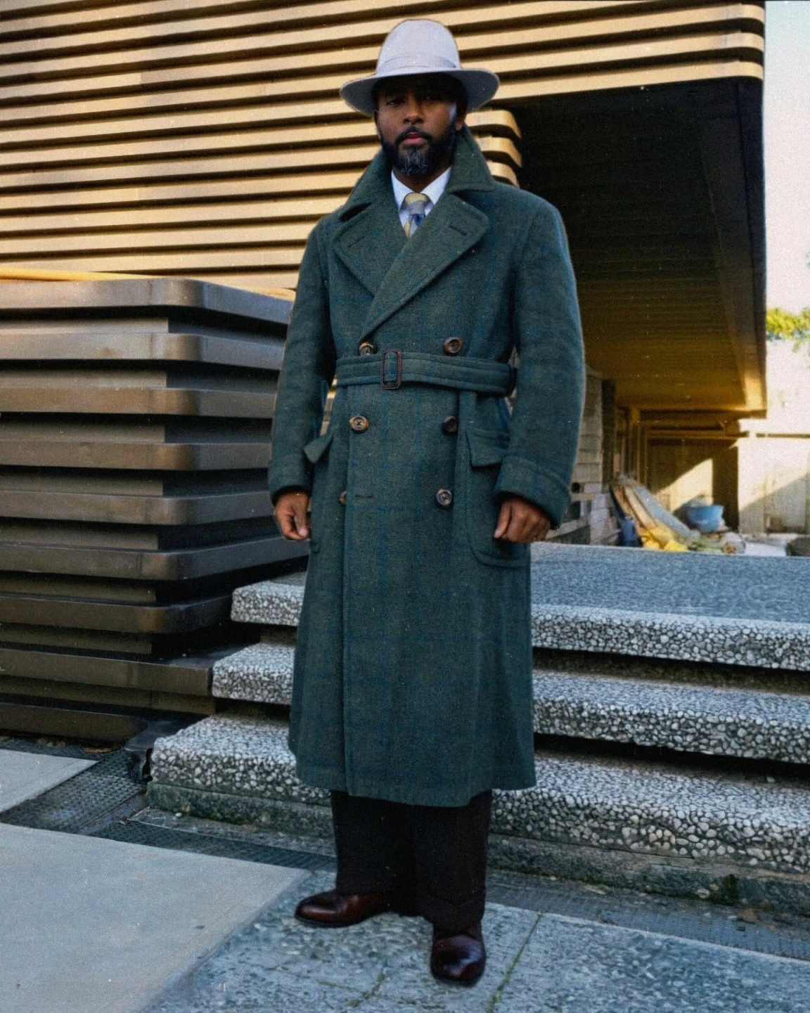 Graceful Men Overcoat 1 Piece  - Men'S Formal Wear In Winter recension och pris
