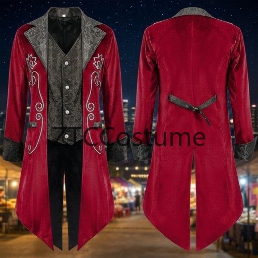 Steampunk Victorian Tailcoat M - Historical Men'S Formal Wear recension och pris