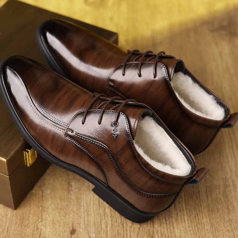 Men's Winter Leather Shoes Vel - Men'S Formal Wear In Winter recension och pris