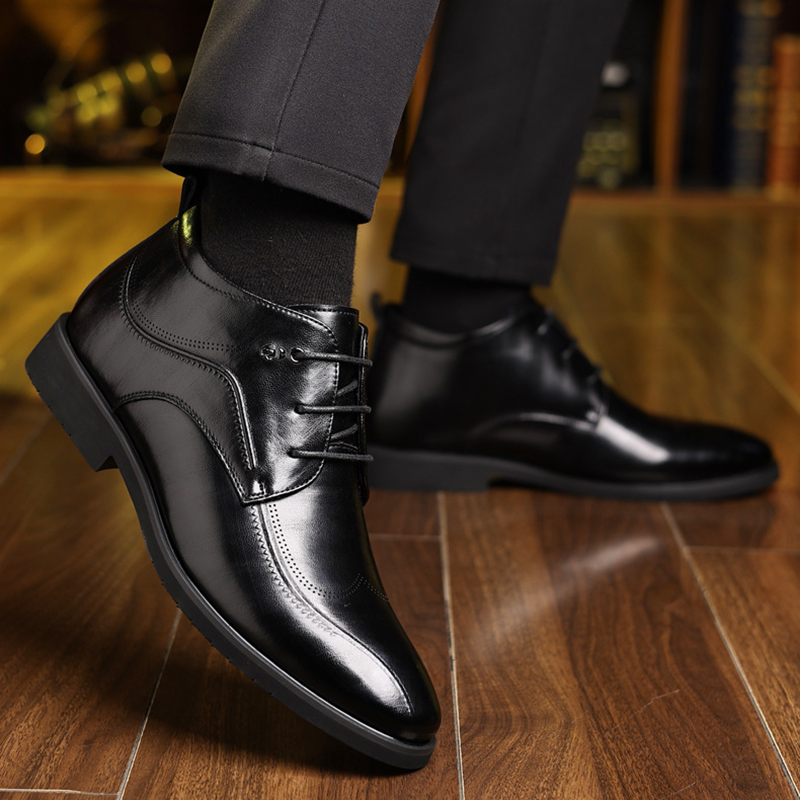 Men's Winter Leather Shoes Vel - Men'S Formal Wear In Winter recension och pris
