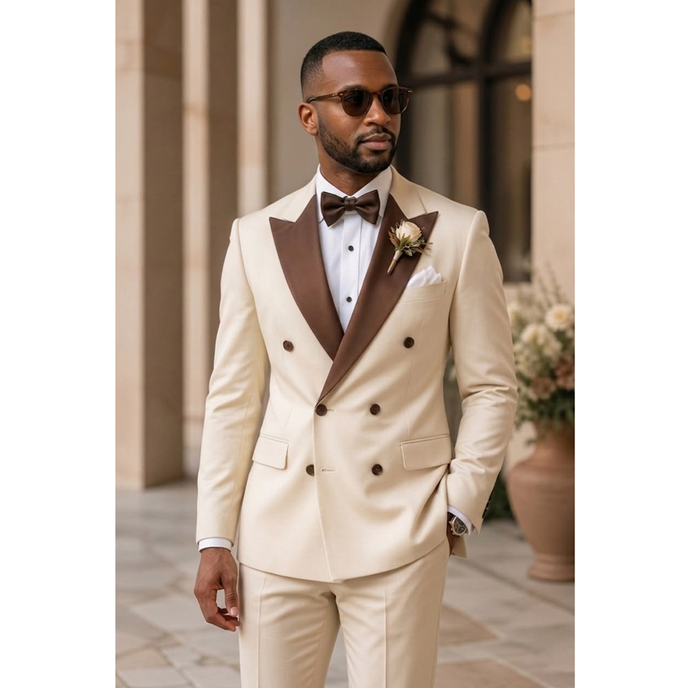 Men Double Breasted Tuxedo Sui - Men Formal Wear For Wedding recension och pris