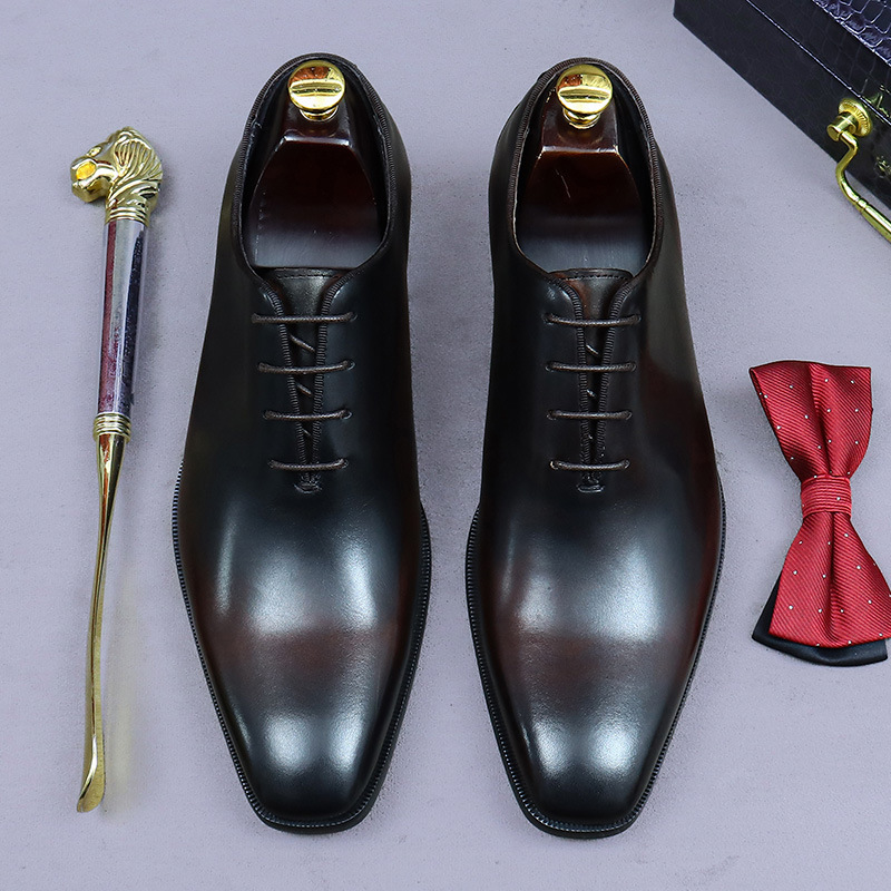 Designer Genuine Leather Mens  - Men Formal Wear Brown recension och pris